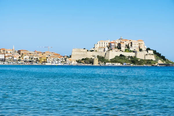 Vista di Calvi, in Corsica, Francia — Foto Stock