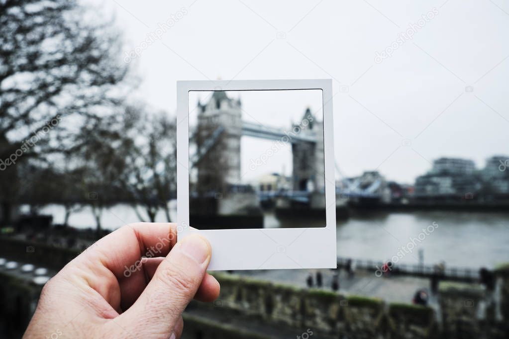 Tower Bridge and Thames River in London, UK