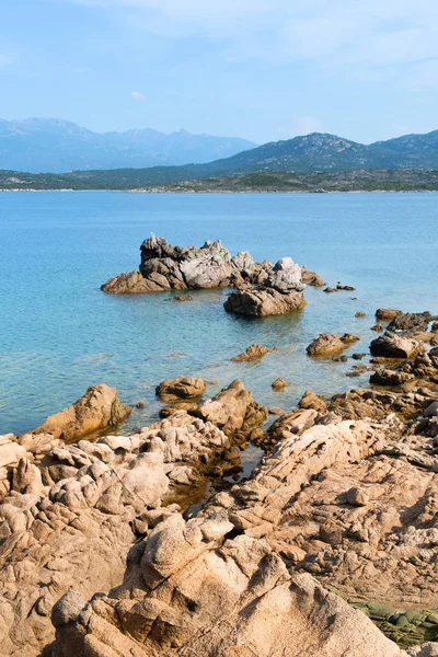 Korsika'nın güney kıyıları, Fransa — Stok fotoğraf