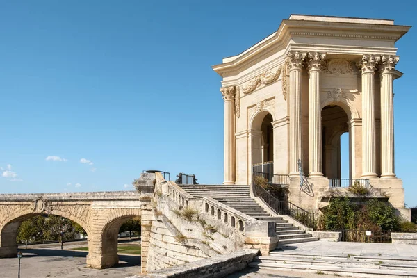 Peyrou du χώρο περιπάτου στο Μονπελιέ, Γαλλία — Φωτογραφία Αρχείου