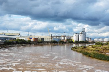 Tarragona, İspanya 'daki Francoli Nehri