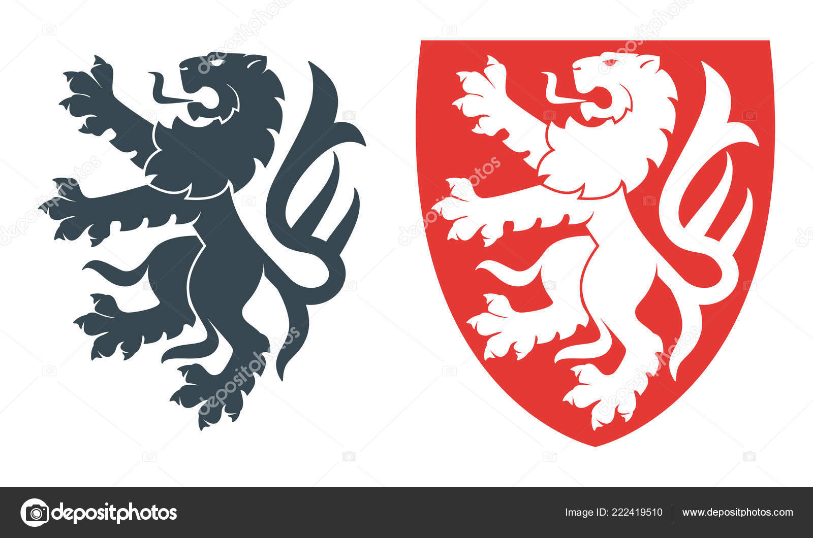 Free Free 106 Lion Heraldry Svg SVG PNG EPS DXF File