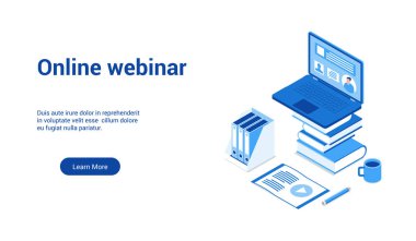 online webinar 3d lp Şablon 2
