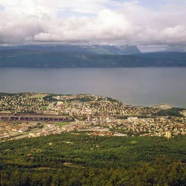 narvik Norveç'in görünümü
