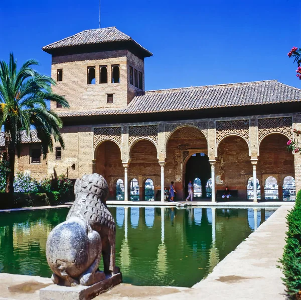 Portal Place Alhambra Espanha — Fotografia de Stock