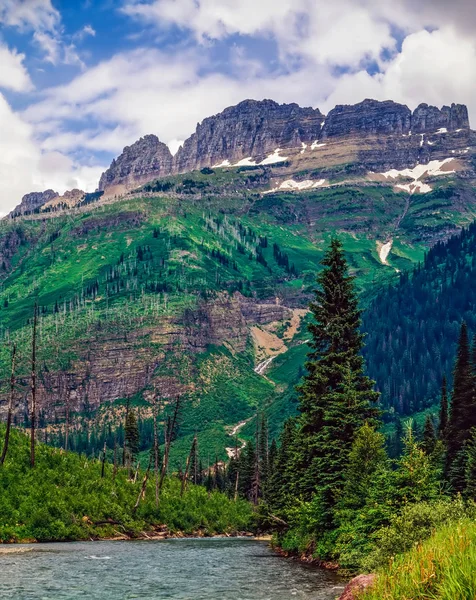 Glacier Nationaalpark Montana — Stockfoto