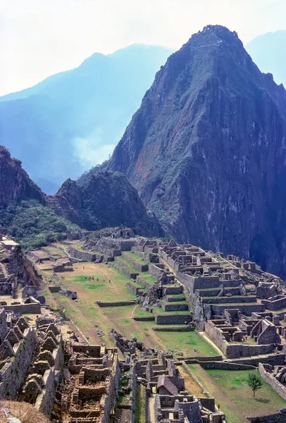 Weergave Van Machu Picchu Peru — Stockfoto