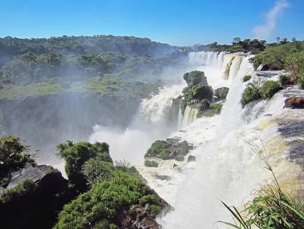 Vies Iguazu Vízesés Argentínában — Stock Fotó