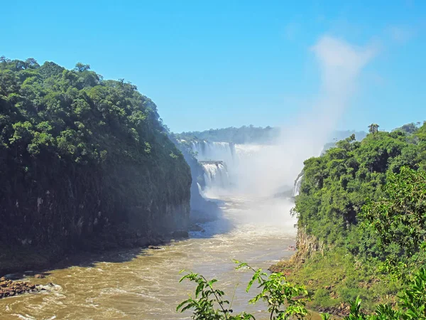 Vies Iguazu Falls Argentynie — Zdjęcie stockowe