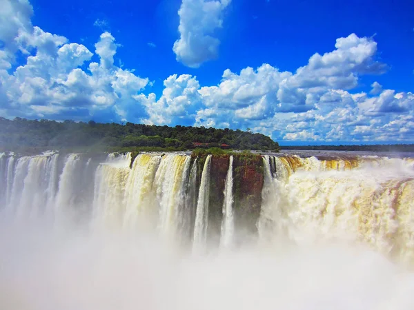 Vies Iguazu Falls Στην Αργεντινή — Φωτογραφία Αρχείου