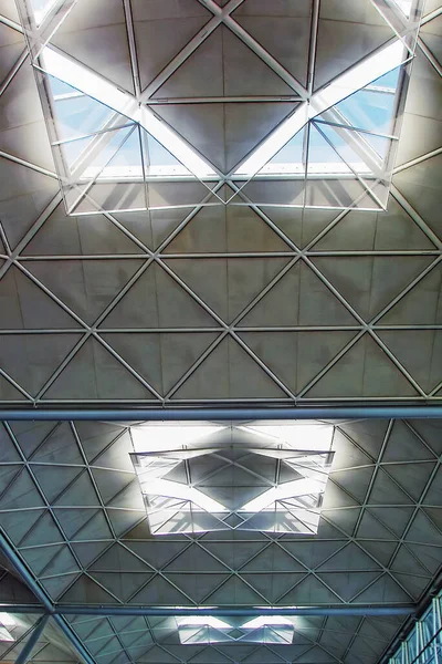 Modern Ceiling Airport — Stock Photo, Image