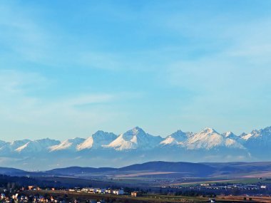 Slovakya 'daki Yüksek Tatra Dağları