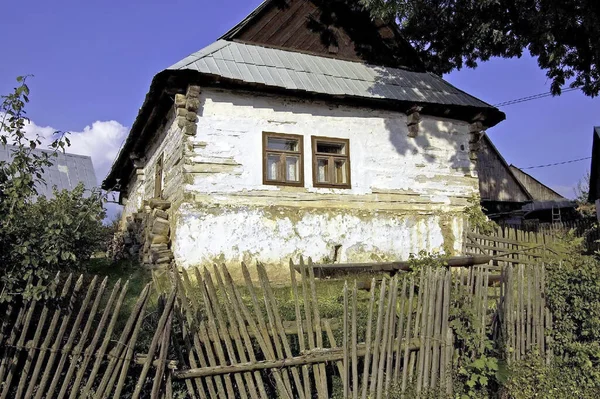 Vintage Storica Casa Paese — Foto Stock