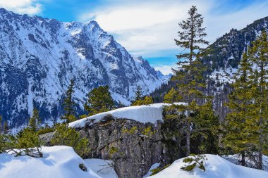 Slovakya 'daki Yüksek Tatra Dağları
