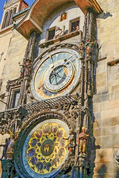 Astronomical Clock Old Town Square Prague Czech Republic — Stock Photo, Image