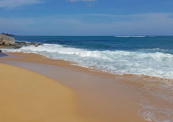 Παραλία Στο Σαν Χουάν Πουέρτο Ρίκο Εικόνα Αρχείου