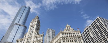 Chicago bazı binaların görünümü