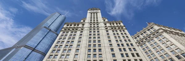 Chicago 'daki binaların görünümü — Stok fotoğraf