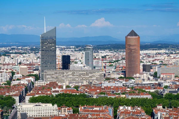 Slavný Pohled Město Lyon Francie Evropa — Stock fotografie