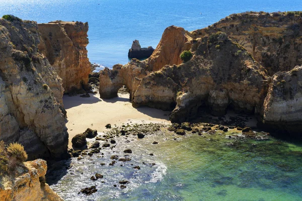 Uitzicht Kust Van Algarve Portugal — Stockfoto