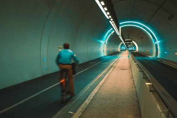 Tunnel Croix Rousse Lyon Frankrijk — Stockfoto