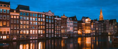 Amsterdam, Hollanda 'da ünlü bir yer.