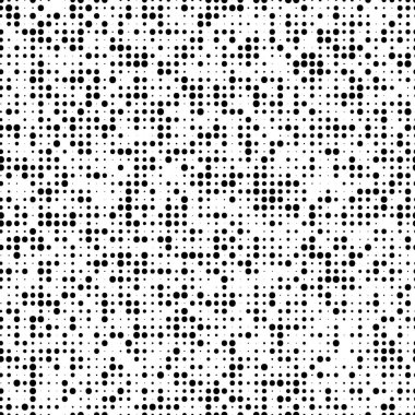 Siyah noktalı desen