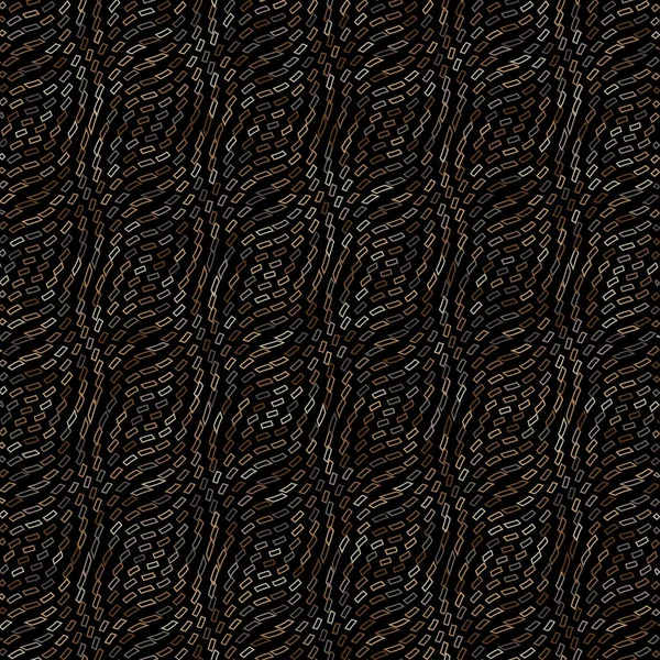 Rectangles Courbes Marron Sur Fond Noir — Image vectorielle