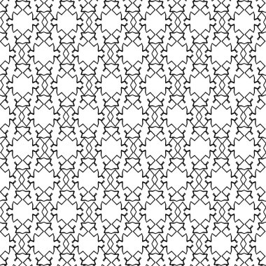 Zig zag siyah çizgi