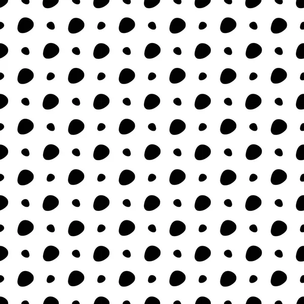 Schwarze Punkte Auf Weißem Hintergrund — Stockvektor