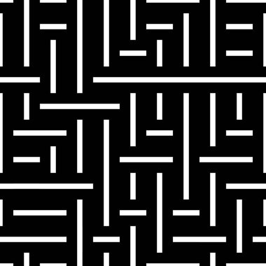 Yatay ve dikey beyaz segmentlere sahip kusursuz desen