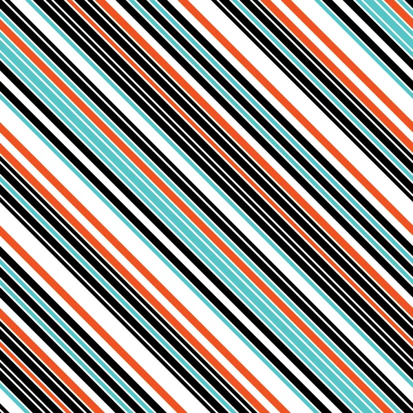 Modèle Sans Couture Avec Des Lignes Couleur Oblique — Image vectorielle