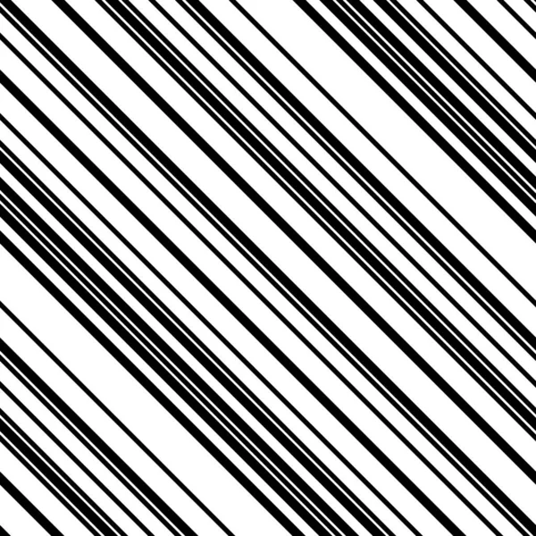 Seamless Pattern Oblique Black Lines — Stock Vector