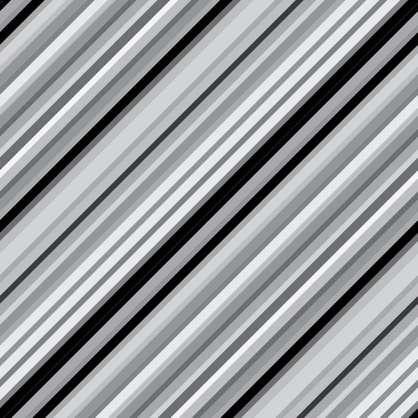 斜めの灰色の線でシームレスなパターン — ストックベクタ