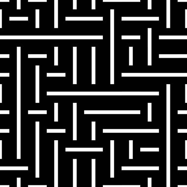 Yatay ve dikey beyaz segmentlere sahip kusursuz desen