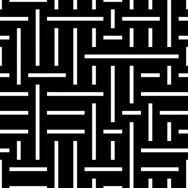 Yatay ve dikey beyaz segmentlere sahip kusursuz desen