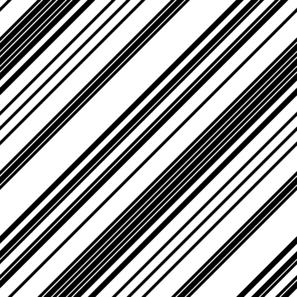 Seamless Pattern Oblique Black Lines — Stock Vector