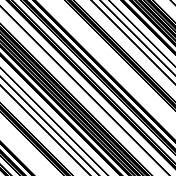 Seamless Pattern Oblique Black Lines — Stock Vector