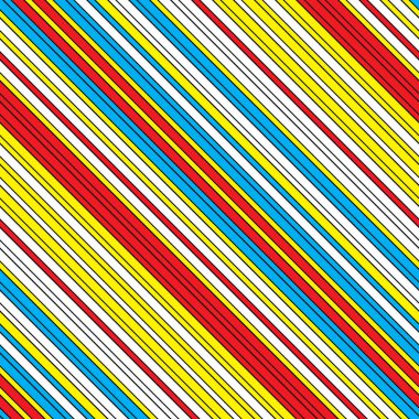 Eğimli renkli çizgileri olan pürüzsüz desen