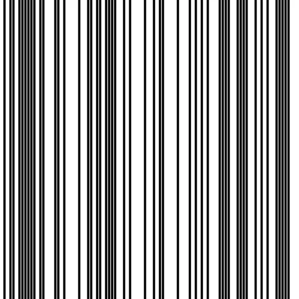 Seamless Pattern Vertical Black Lines — Stock Vector