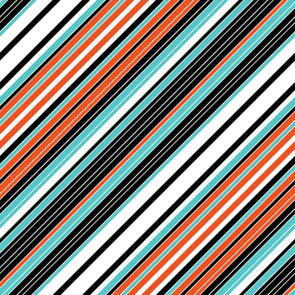 Modèle Sans Couture Avec Des Lignes Couleur Oblique — Image vectorielle