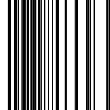 Dikey siyah çizgileri olan kusursuz desen