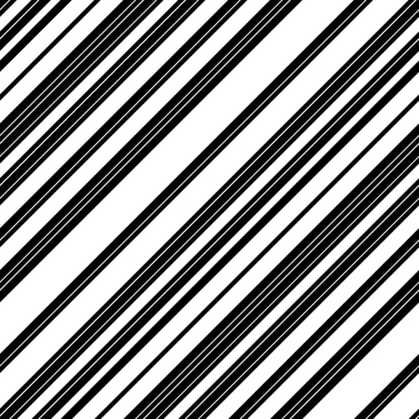 Nahtloses Muster Mit Schrägen Schwarzen Linien — Stockvektor