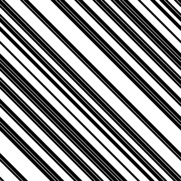 Seamless Pattern Oblique Black Lines — Stock Vector