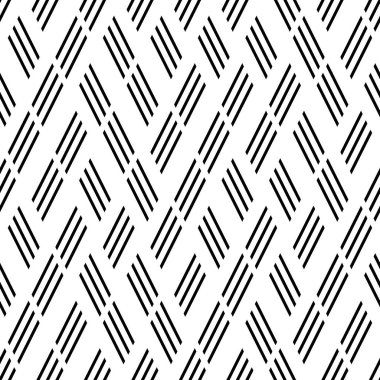 Eğik siyah segmentli pürüzsüz desen