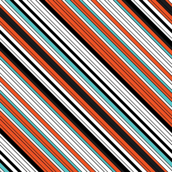 Modèle Sans Couture Avec Des Lignes Couleur Oblique — Image vectorielle