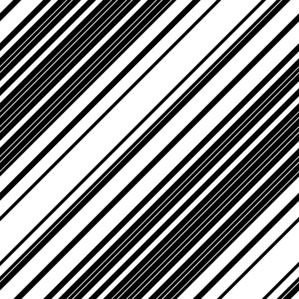 Seamless Pattern Oblique Black Lines — Stock Vector