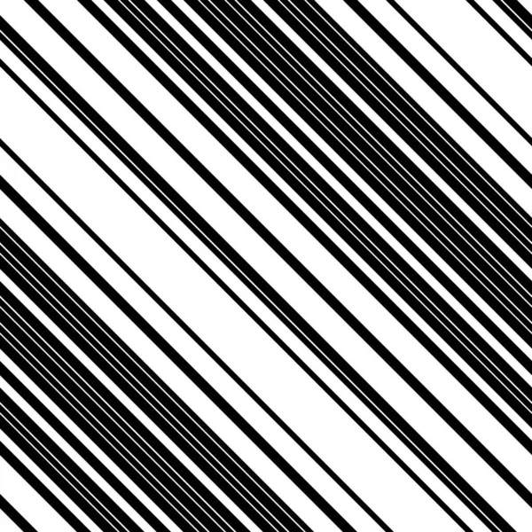 Seamless Pattern Oblique Black Lines — Stock Vector