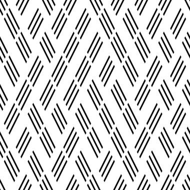 Eğik siyah segmentli pürüzsüz desen