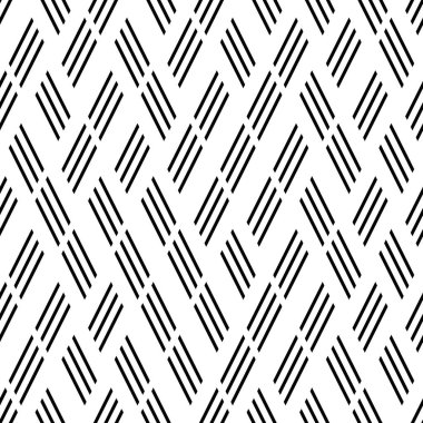 Eğik siyah segmentli pürüzsüz desen